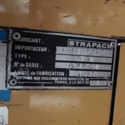 STRAPPING MACHINE STRAPACK 1995